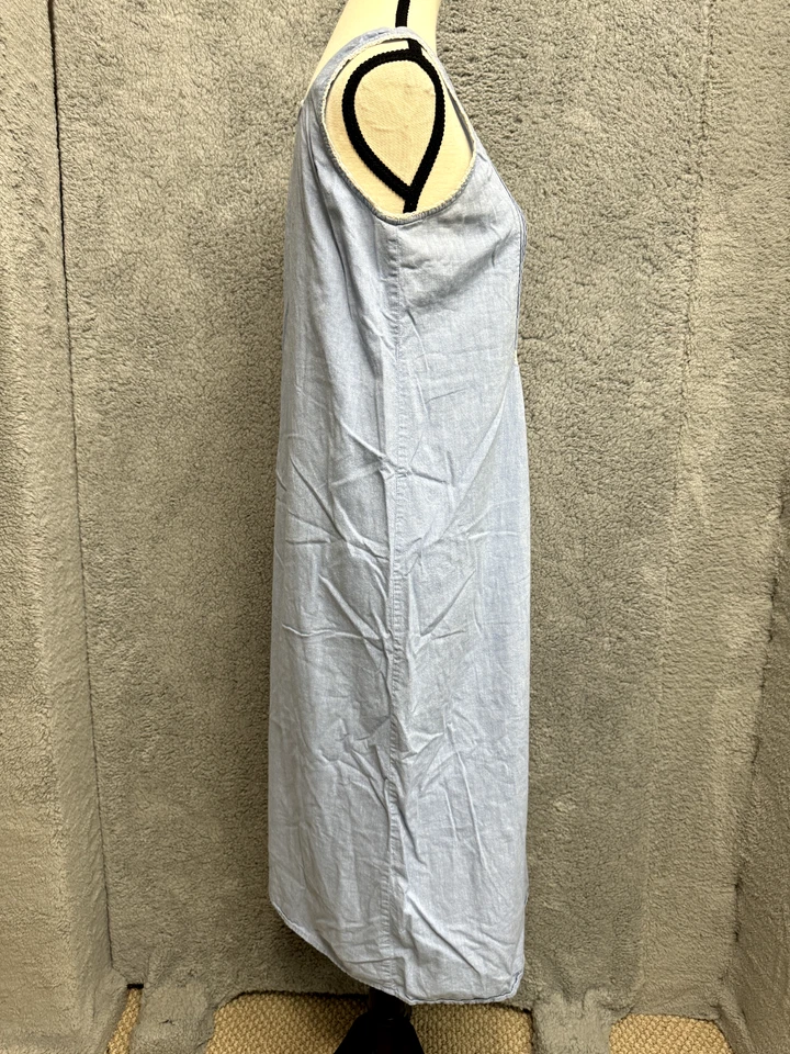 Vestido de Noche Cabernet Para Mujer PS Azul Blanco Borde Volantes Hada Etéreo Cabricho Foto 3 de 4