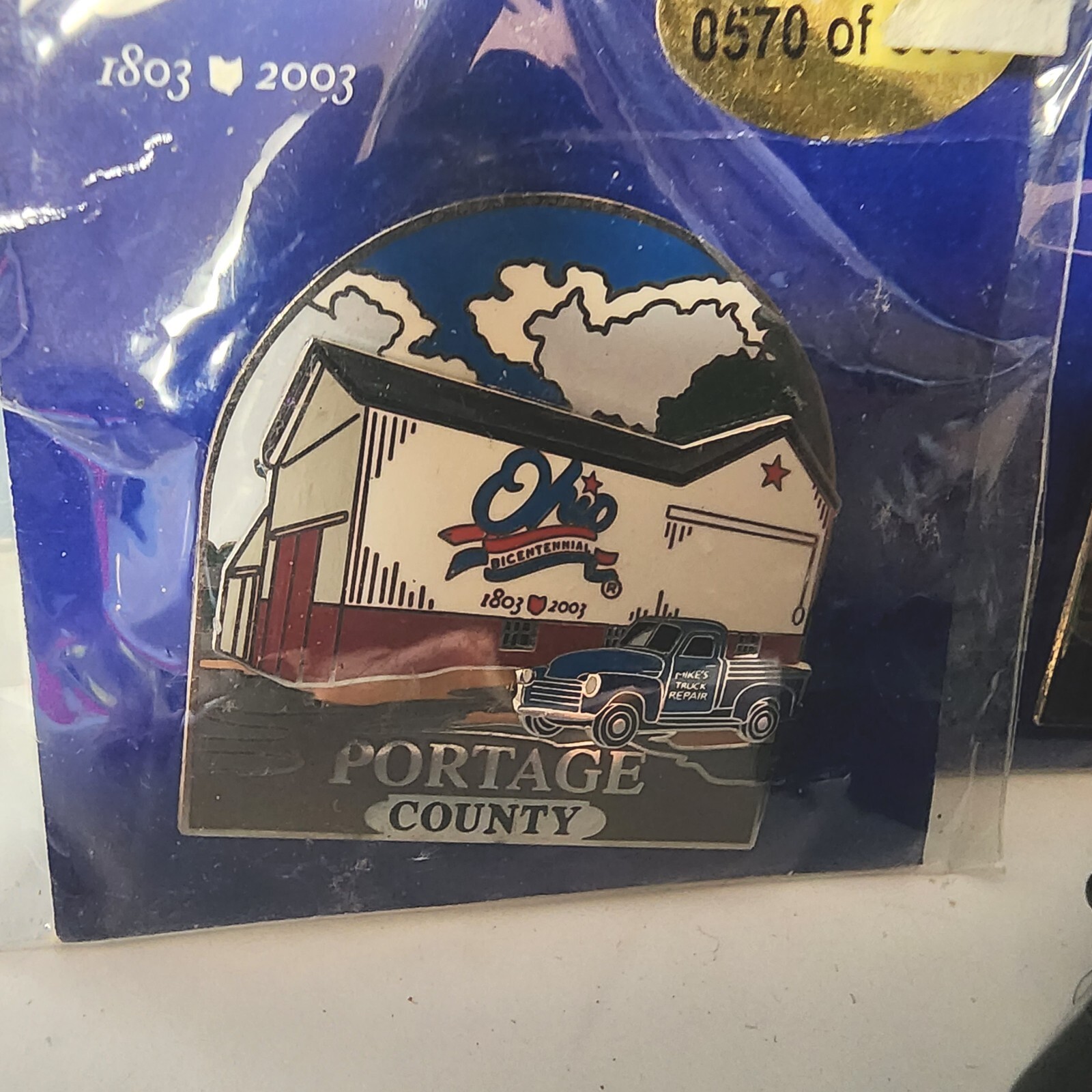 1803 2003 Ohio Bicentennial Pins Set of 4 Lapel/ Hat Pins Very Rare! eBay