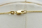 EFFY Blue Sapphire & Diamond Medallion Disc Necklace 14K Yellow Gold 3.81ctw — photo 8