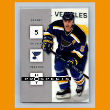 Barret Jackman #86 2005 Fleer Hot Prospects St. Louis Blues Hockey Card NHL NM