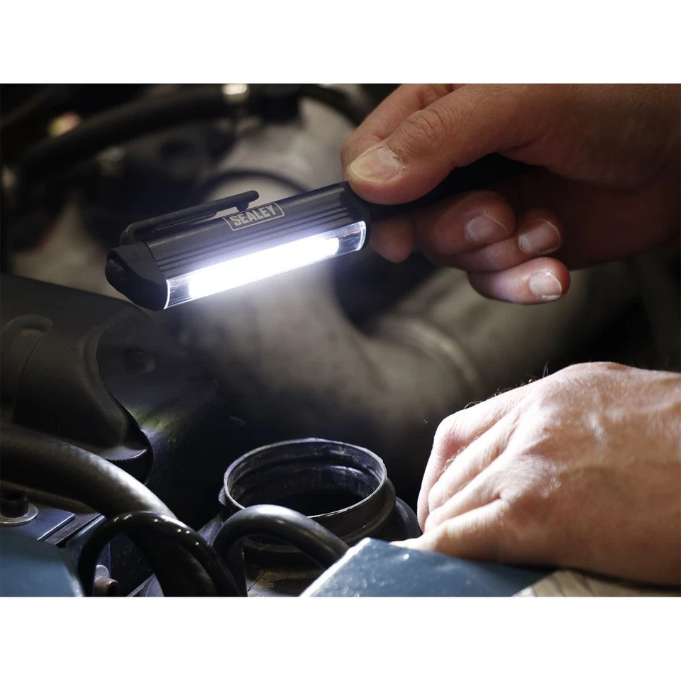 Sealey Pen Light 3W COB LED 3 x AAA Cell LED125 - Image 4 of 4