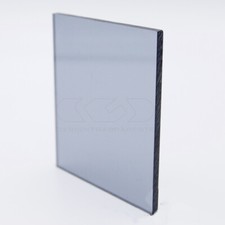 Plexiglass colorato fumè grigio trasparente cm 150x100 spessore 5 mm