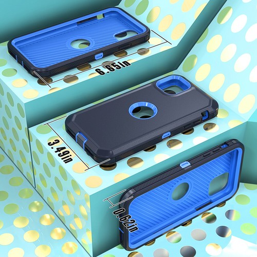 Custodia armatura per iPhone 11 12 Pro Max supporto clip cintura adatta a Otterbox Defender - Foto 11 di 39