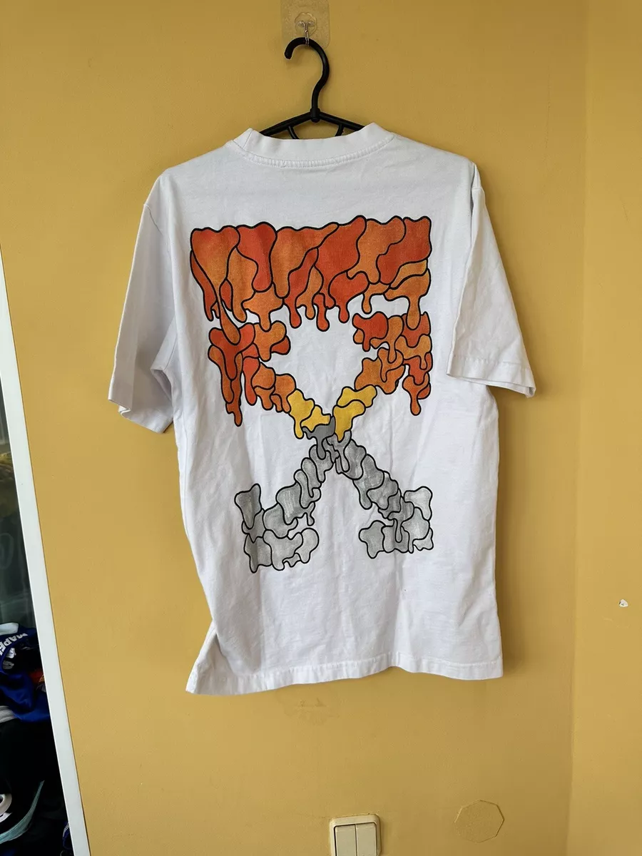 Off white slim t shirt deals