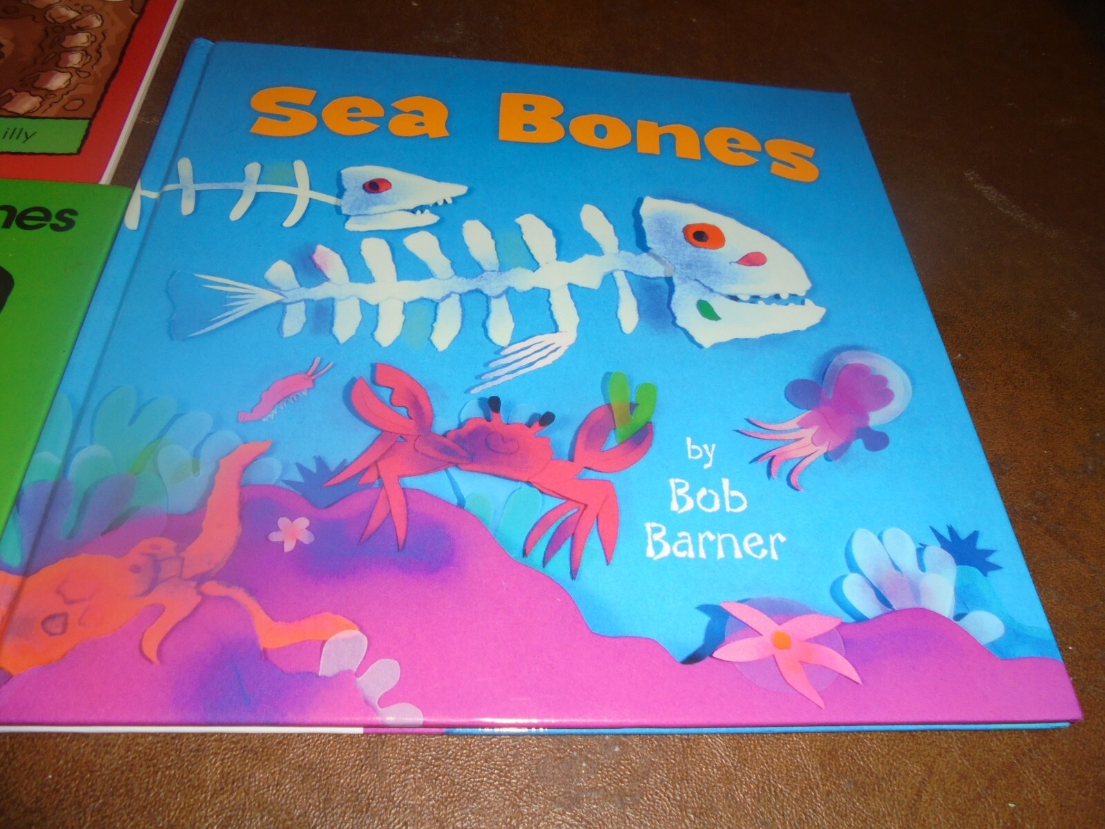 Sea Bones by Bob Barner w/Read Along CD + Science Works Monster Bones/Fossils + eBay