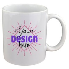 Personalised with Logo or Design Bespoke Ceramic 11oz Mug