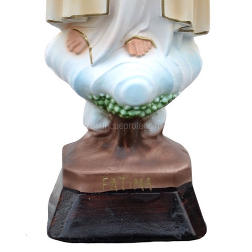 Statua Madonna di Fatima cm 35 in resina (13,80'') - Foto 4 di 4