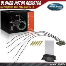 Heater Blower Motor Resistor for Chevrolet Trax 13-22 Sonic 12-20 Spark 13-15