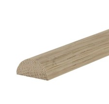 Solid White Oak 6mm x 12mm Half Round Decorative Moulding Bead