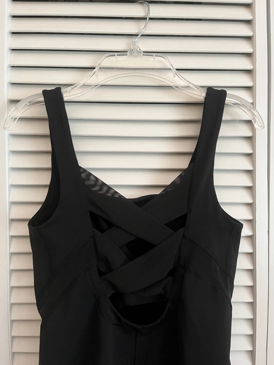 Lululemon Rise and Flow Tank top Black size 4 rare | eBay
