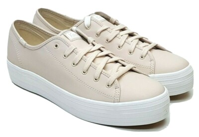 women's triple kick leather