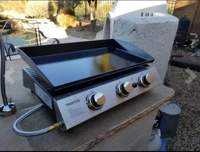 My Hibachi 3-in-1 BBQ - Flat Top Griddle, Grill, and Multi-purpose Stove Top