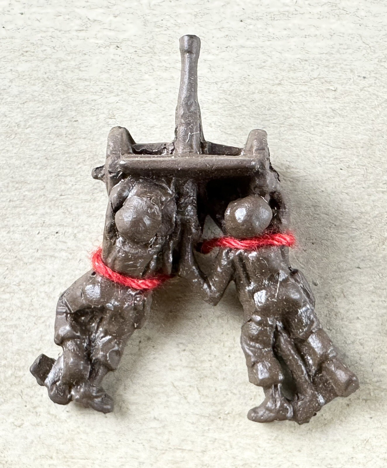 Authenticast Comet Toy Soldiers - Russian Infantry Machine Gunners - Metal