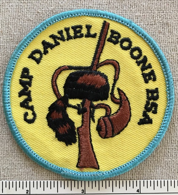 Vintage 1960s CAMP DANIEL BOONE Boy Scout PATCH BSA North Caroline