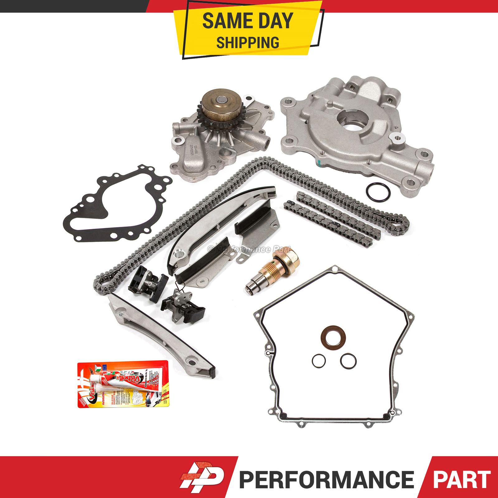 MA-4216992344 Timing Chain Kit Cover Gasket Water Pump Oil Pump - Foto 9