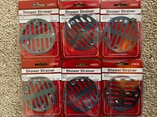 Larsen Supply #03-1247 3-1/2" Shower Drain Grill,No 03-1247, 6 Pack.