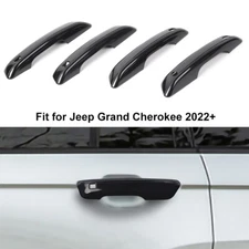 ⭕Exterior Door Handle Decor Cover Trim Cap Shell Kit for Jeep Grand Cherokee 22+