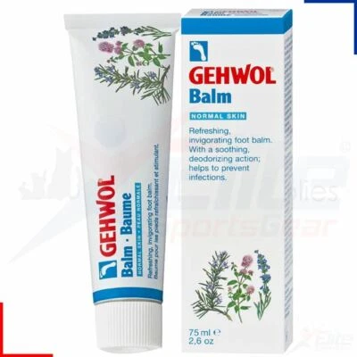 Gehwol Foot Balm for Normal Skin Soothes Refreshes Antimicrobial 75ml