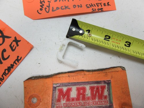 SHIFTER CABLE WHITE CLIP LOCK CABEL SHIFT AUTOMATIC TRANSMISSION for 06-11 CIVIC - Picture 3 of 6