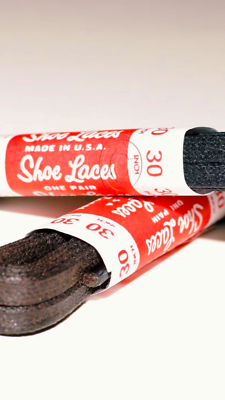 5mm FLAT Waxed Dress Shoelaces Boot Casual Oxford Shoe Laces Strings  Bootlaces | eBay