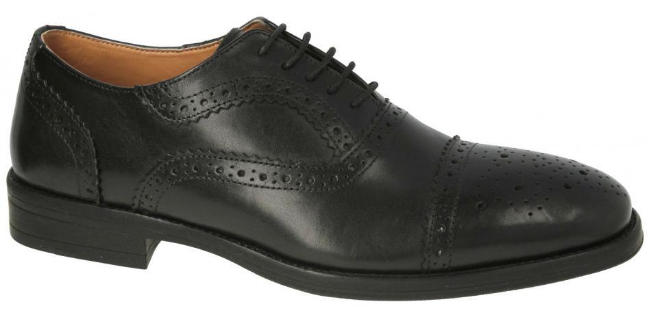 THOMAS BLUNT A2R202 Mens Formal Leather Brogue Shoe
