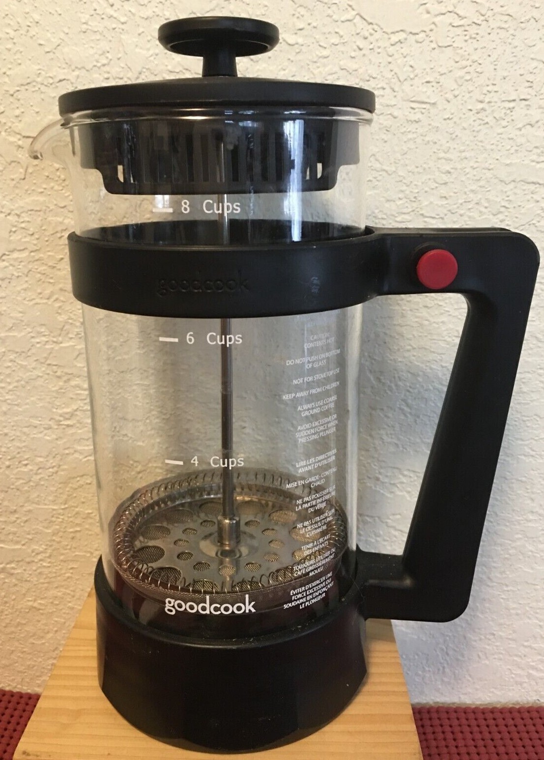Your CHOICE * GoodCook, GROSCHE Madrid Coffee French Press a