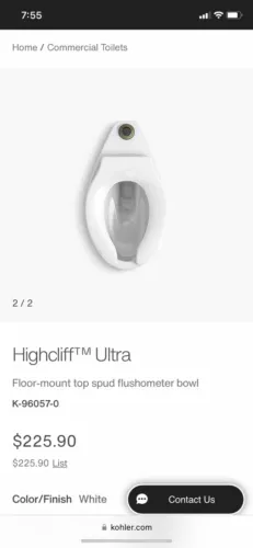 Kohler Toilet