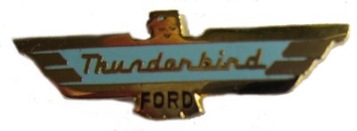 FORD Pin / Anstecker: Ford Thunderbird - Emblem Schwinge - Edel & dezent!