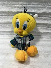 Exclusive Warner Bros Studio Store Tweety Bird Nightshirt Bean Bag Plush 1998