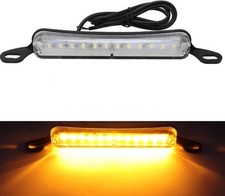 Universal 12 Led License Plate Light Running Lamp Reverse L Color Amber Light Universal 12 Led License Plate Light Running Lamp Reverse L Color Amber Light