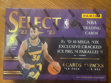 2022-23 SELECT BASKETBALL MEGA BOX 40 Cards, Cracked ICE 🧊 🔥