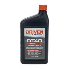 DRIVEN RACING OIL DT40 5w40 Synthetic Oil 1 Qt Bottle- 02406