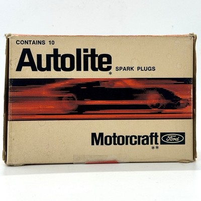 10 Pack NOS Autolite Ford No. BT6 N00-12405-Q Spark Plug 10 Plugs
