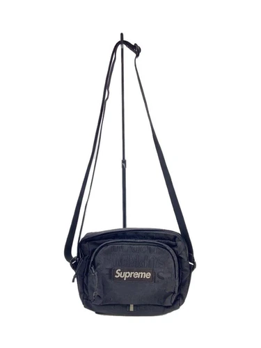 Sac bandoulière Supreme nylon noir uni occasion