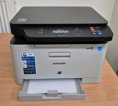 SAMSUNG Xpress C460W Multifunktion Farb Laser Drucker Scanner NFC WLAN mit Toner