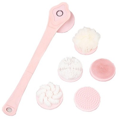 Body Brush for Shower, Rotating Back Scrubber, Waterproof Rechargeable, Deep .