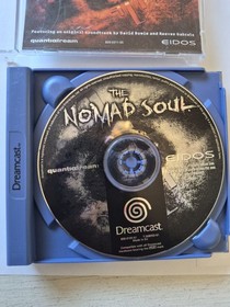 The Nomad Soul Sega Dreamcast | PAL | CIB + Reg Card W/ Damaged Case &Extra Game