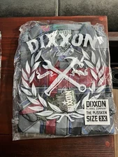 DIXXON FLANNEL  3xl New in Bag with Tags! The Plisskin