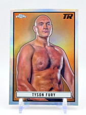 2024 Topps Chrome Boxing Tyson Fury 1951 Ringside Insert Card #TR-13