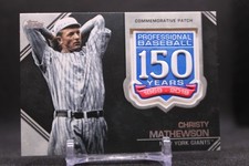 Christy Mathewson #AMP-CM 2019 Topps Update 150th Anniversary Manufactured Patch