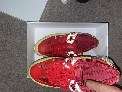 Maison Margiela Security Sneakers Red Green Men 13 46 Leather