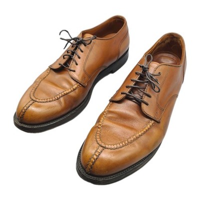 Alden Shoes Mens Sz 10 B Brown Leather Derby Split Toe Goodyear