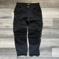BLAKLADER Workwear Men's 32x32 Cargo Work Pants Rip Stop BLK 1959 Black