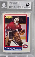 Patrick Roy 1986-87 O-Pee-Chee Canadiens #53 BGS Beckett 8.5 NEAR MINT+