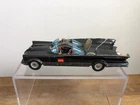 Vintage Corgi Batman Batmobile Car With Batman & Robin Figures