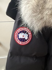Canada Goose Winter Jacke - schwarz -  echter Pelz - WYNDHAM PARKA HERITAGE