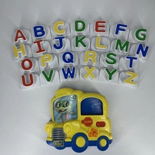 LeapFrog Fridge Phonics Magnetic School Bus Alphabet ABC Learning Complete Set