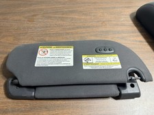 07-14 Oem Ford Expedition Navigator Sun Visor Driver Left Lh Black Homelink
