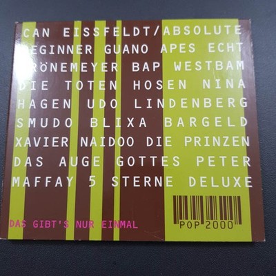 VARIOUS pop 2000 das gibt's nur einmal DIGI VG+/VG+ (CD Album, Pop, Grönland)