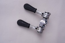 1970's Campagnolo Nuovo/Super Record Shift Levers #1014 w. Hoods